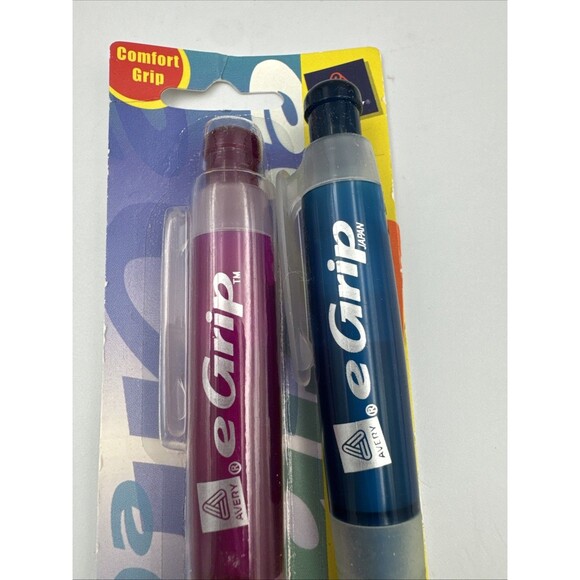 Avery eGrip Ball Point Pen Retractable Comfort Easy Grip Lot of 2 - Picture 2 of 5